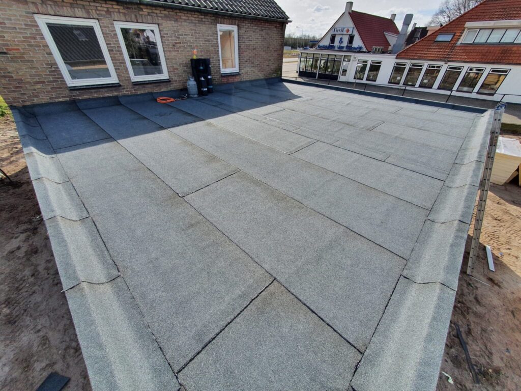 Dakbedekking plat dak