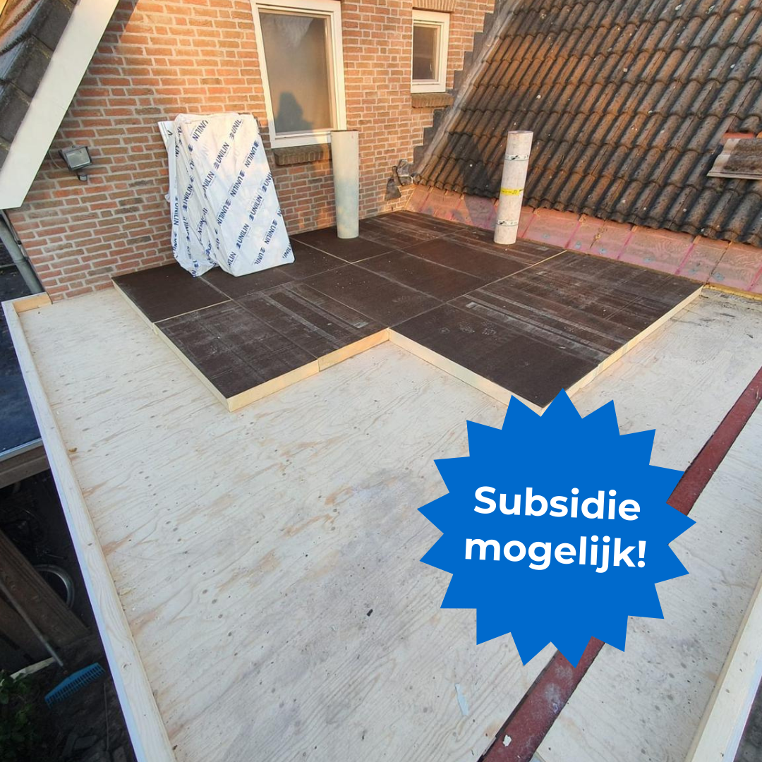 Plat dak isoleren